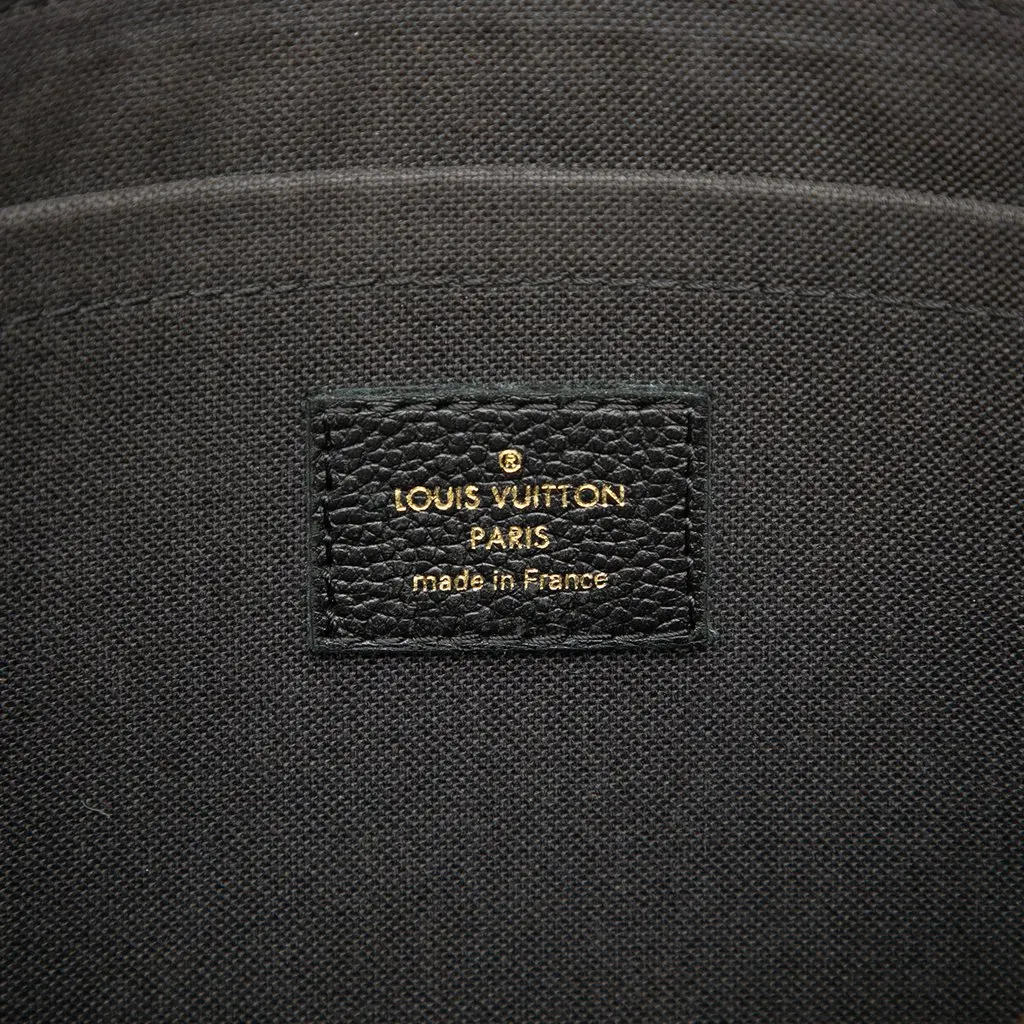 Louis Vuitton Monogram Empreinte Daily Pouch Black Leather Good - Box View