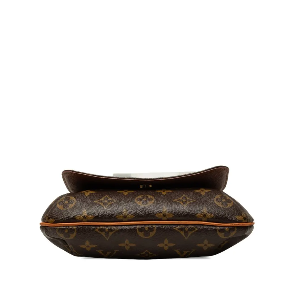 Louis Vuitton Monogram Musette Salsa PM Long Strap Brown Canvas Very good - Inside View