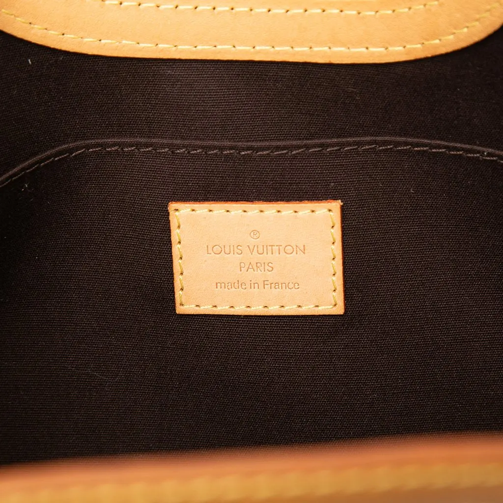 Louis Vuitton Monogram Vernis Roxbury Drive Purple Leather Very good - Box View