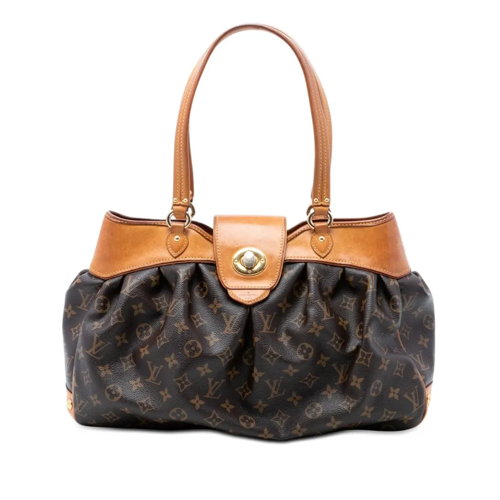 Louis Vuitton Monogram Boetie GM Brown Very good - Front View