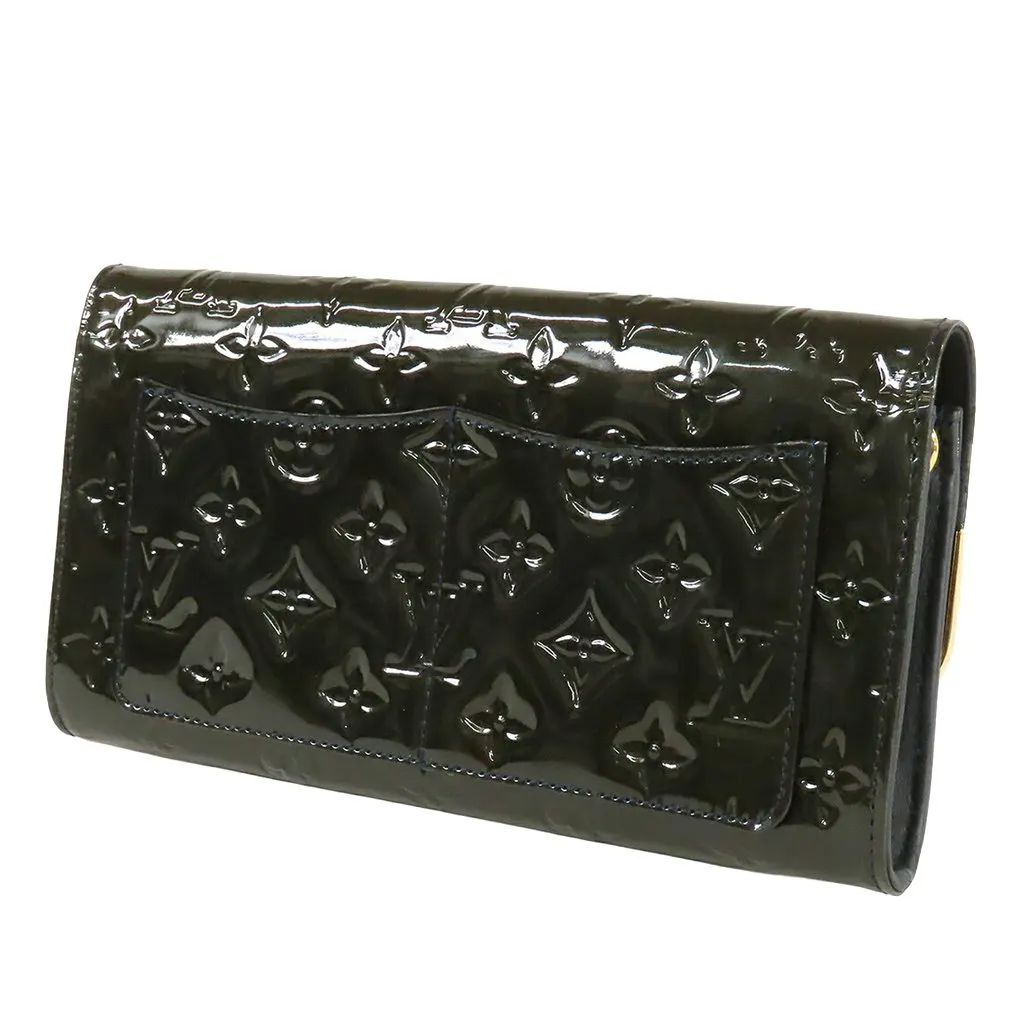 Louis Vuitton Monogram Vernis Rossmore MM Blue Leather Very good - Back View