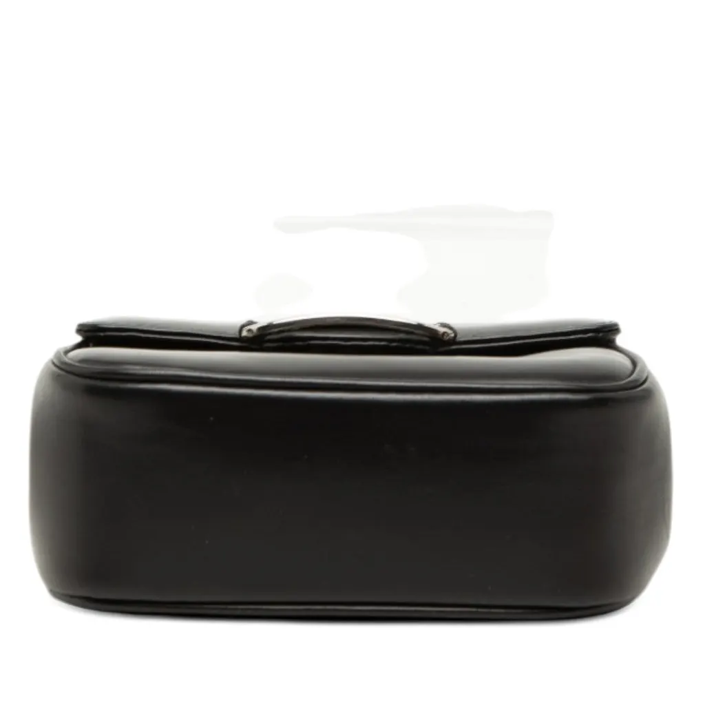 Salvatore Ferragamo Mini Leather Vara Crossbody Black Leather Very good - Inside View