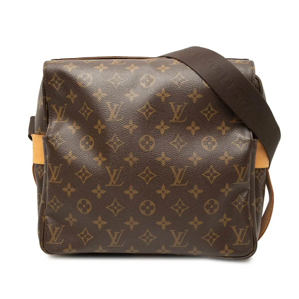 Louis Vuitton Monogram Naviglio Brown Very good - Front View