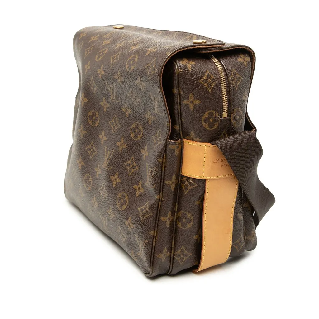 Louis Vuitton Monogram Naviglio Brown Very good - Back View