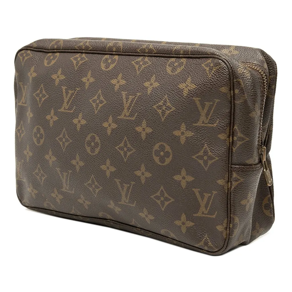 Louis Vuitton Monogram Trousse Toilette 28 Brown Very good - Back View
