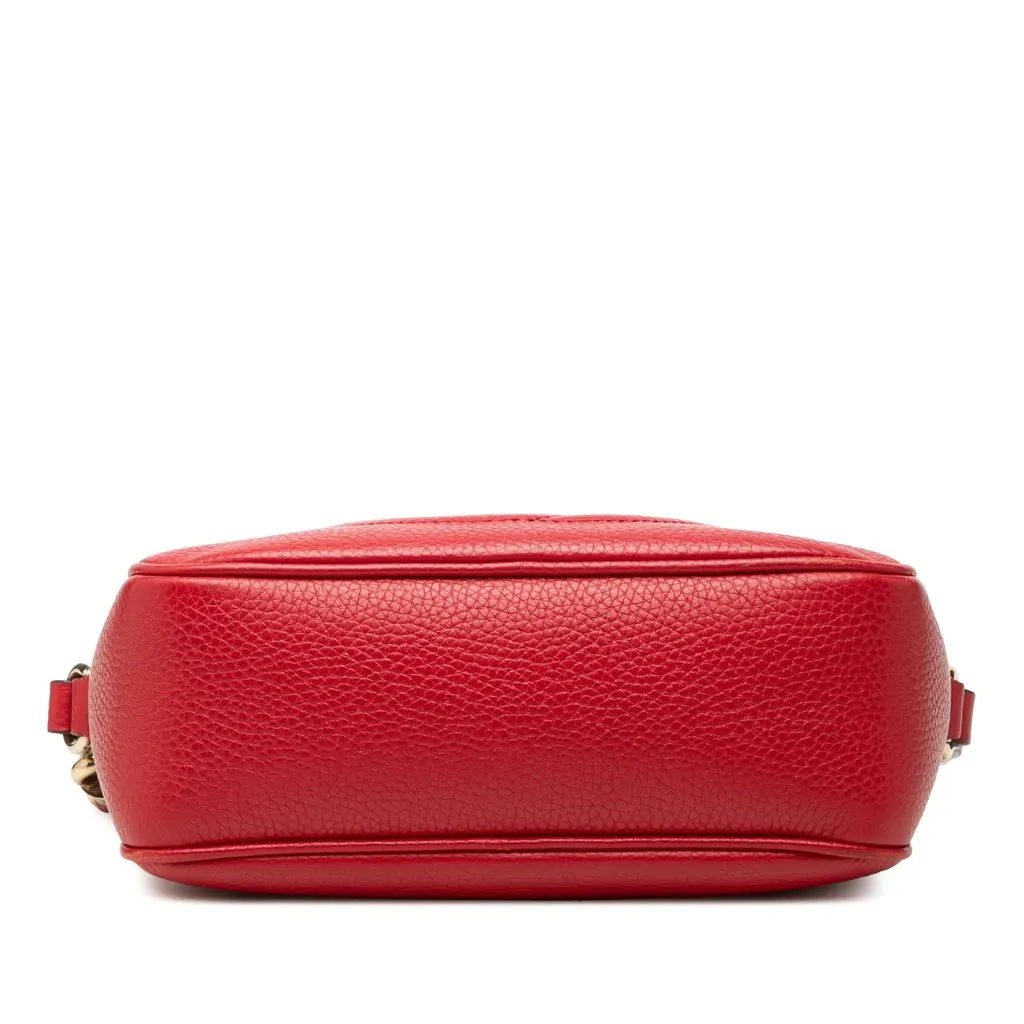 Gucci Leather Soho Disco Crossbody Red Leather Very good - Inside View