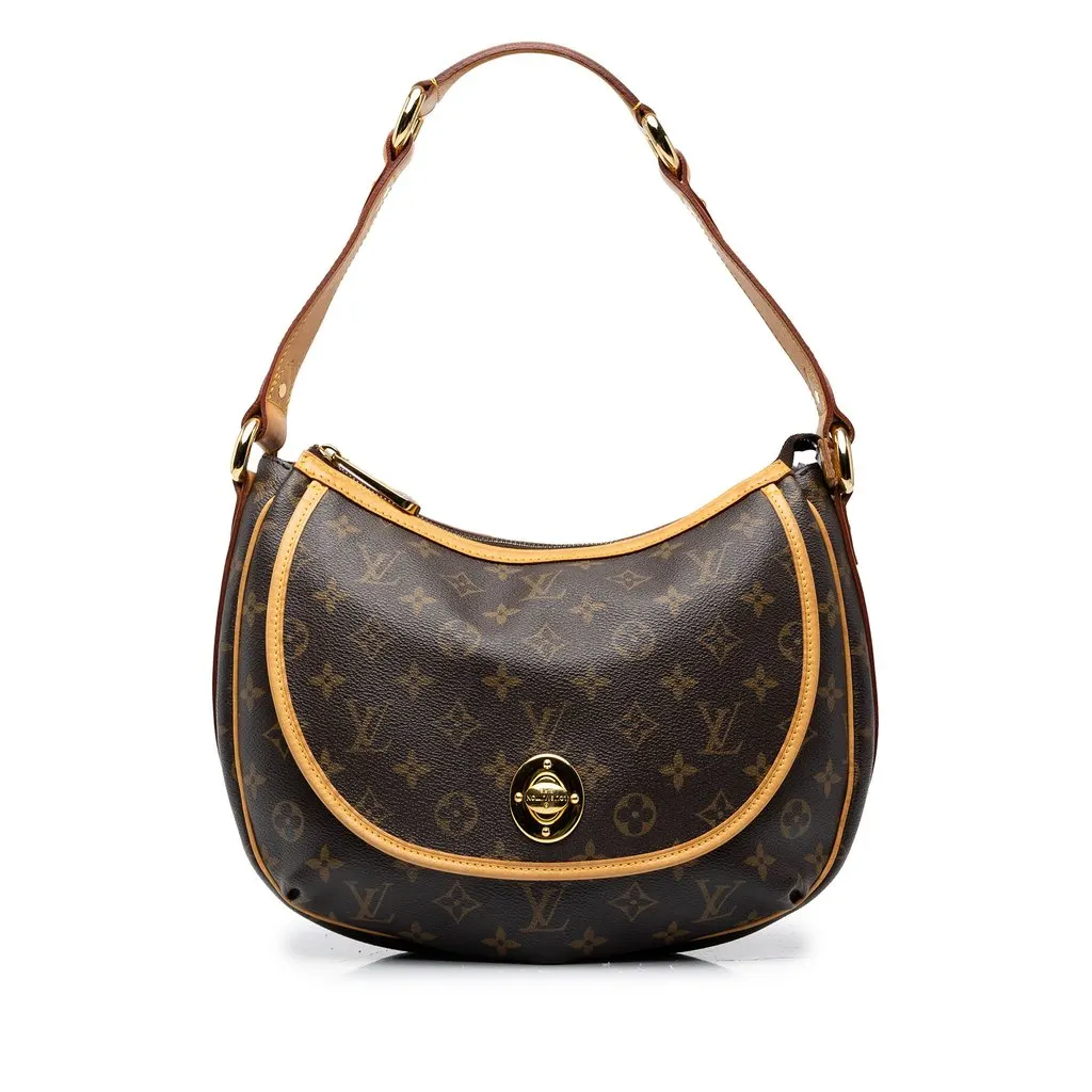 Louis Vuitton Monogram Tulum PM Brown Canvas Good - Front View
