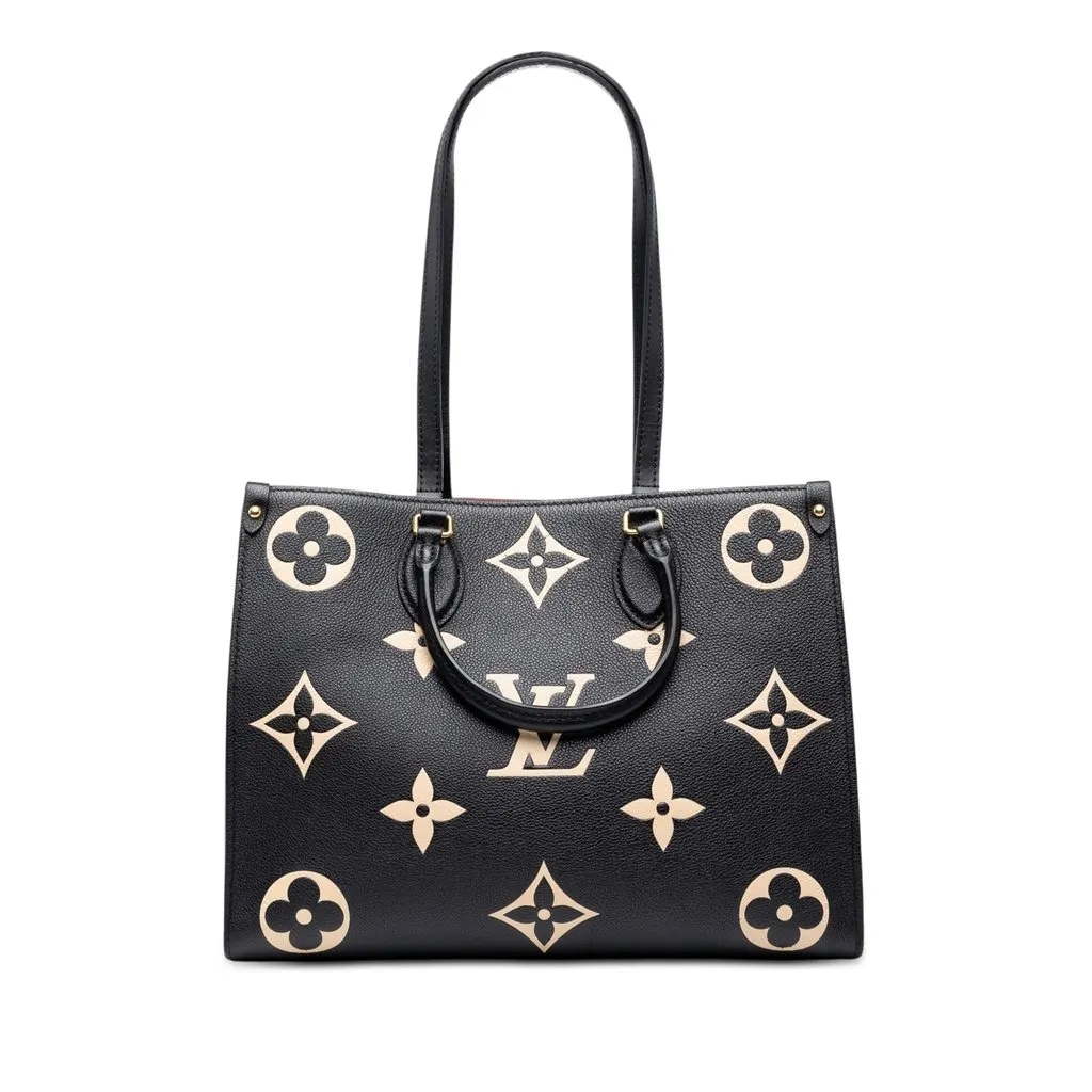 Louis Vuitton Bicolor Monogram Empreinte Giant Onthego MM