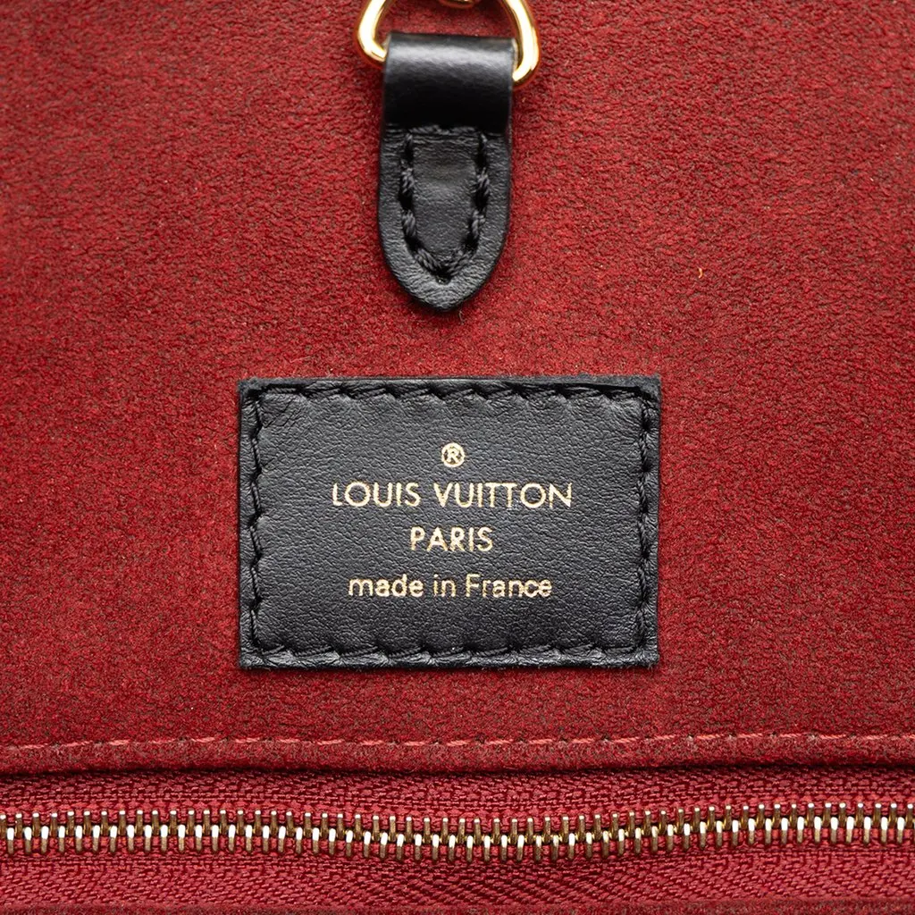 Louis Vuitton Bicolor Monogram Empreinte Giant Onthego MM Black Leather Good - Box View
