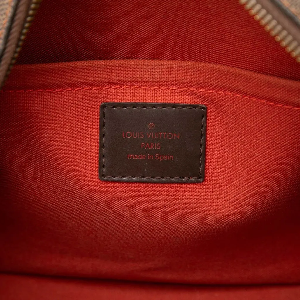 Louis Vuitton Damier Ebene Ribera MM Brown Canvas Very good - Box View