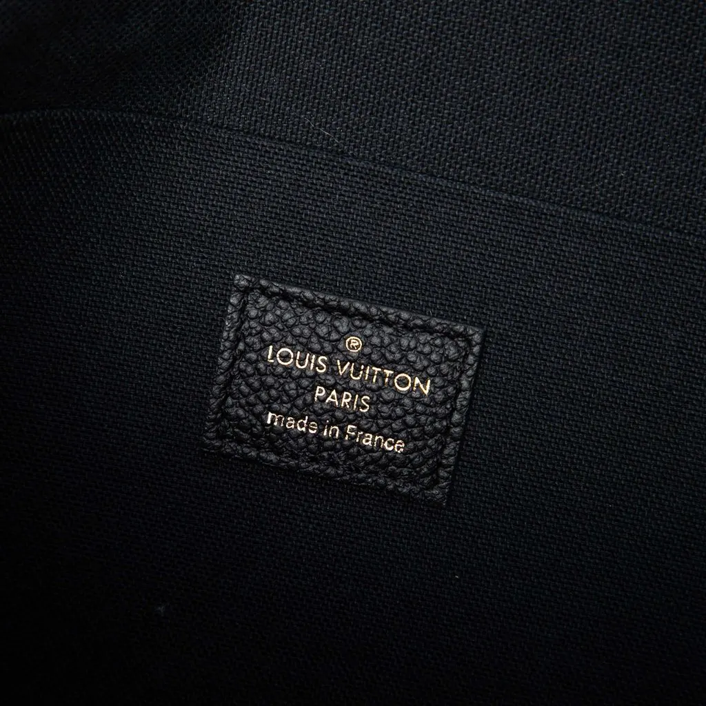 Louis Vuitton Monogram Empreinte Pochette Felicie Black Leather Very good - Box View