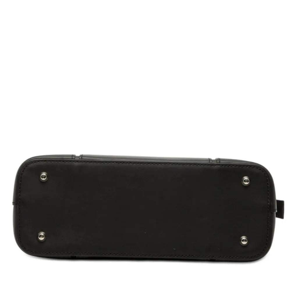 Burberry Leather Handbag Black Leather Very good - Inside View