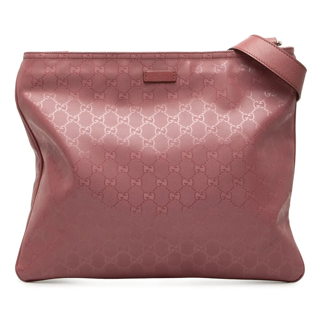 Gucci GG Imprime Crossbody Pink Very good - Front View
