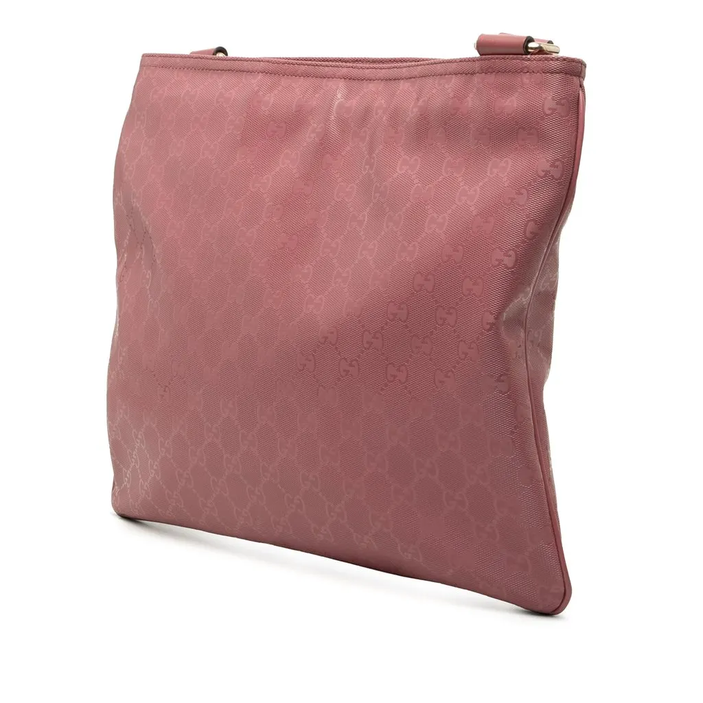 Gucci GG Imprime Crossbody Pink Very good - Back View