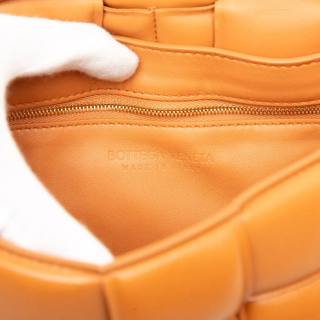 Bottega Veneta Nappa Intrecciato Padded Cassette Crossbody Orange Leather Good - Box View