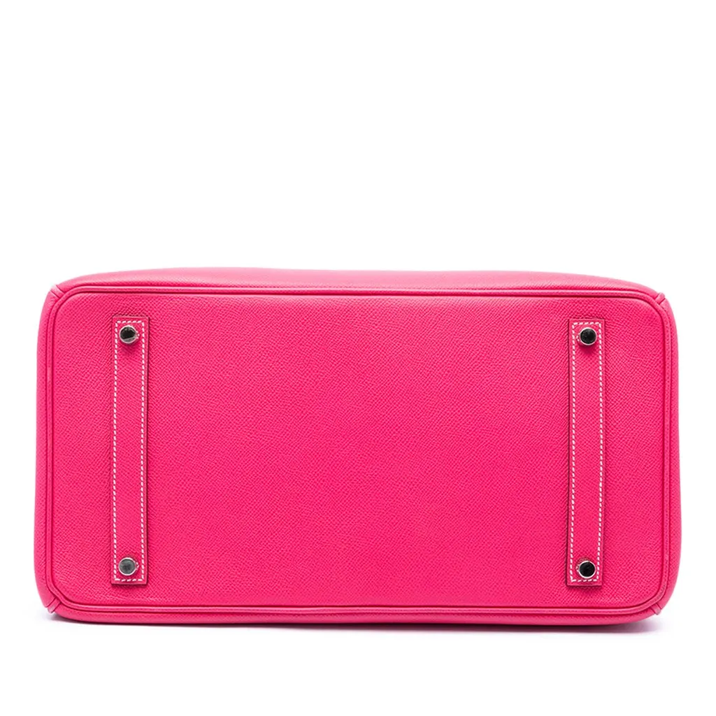 Hermès Epsom Candy Verso Birkin Retourne 35 Pink Leather Very good - Inside View