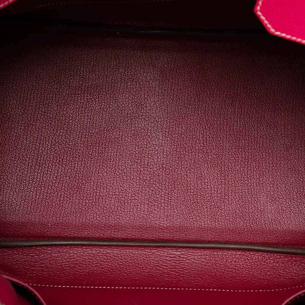 Hermès Epsom Candy Verso Birkin Retourne 35 Pink Leather Very good - Model View