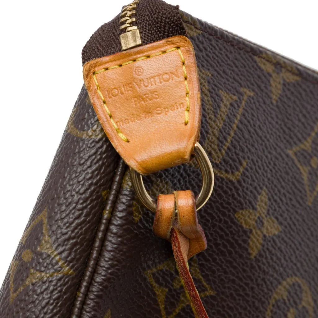 Louis Vuitton Monogram Pochette Accessoires Brown Canvas Very good - Box View