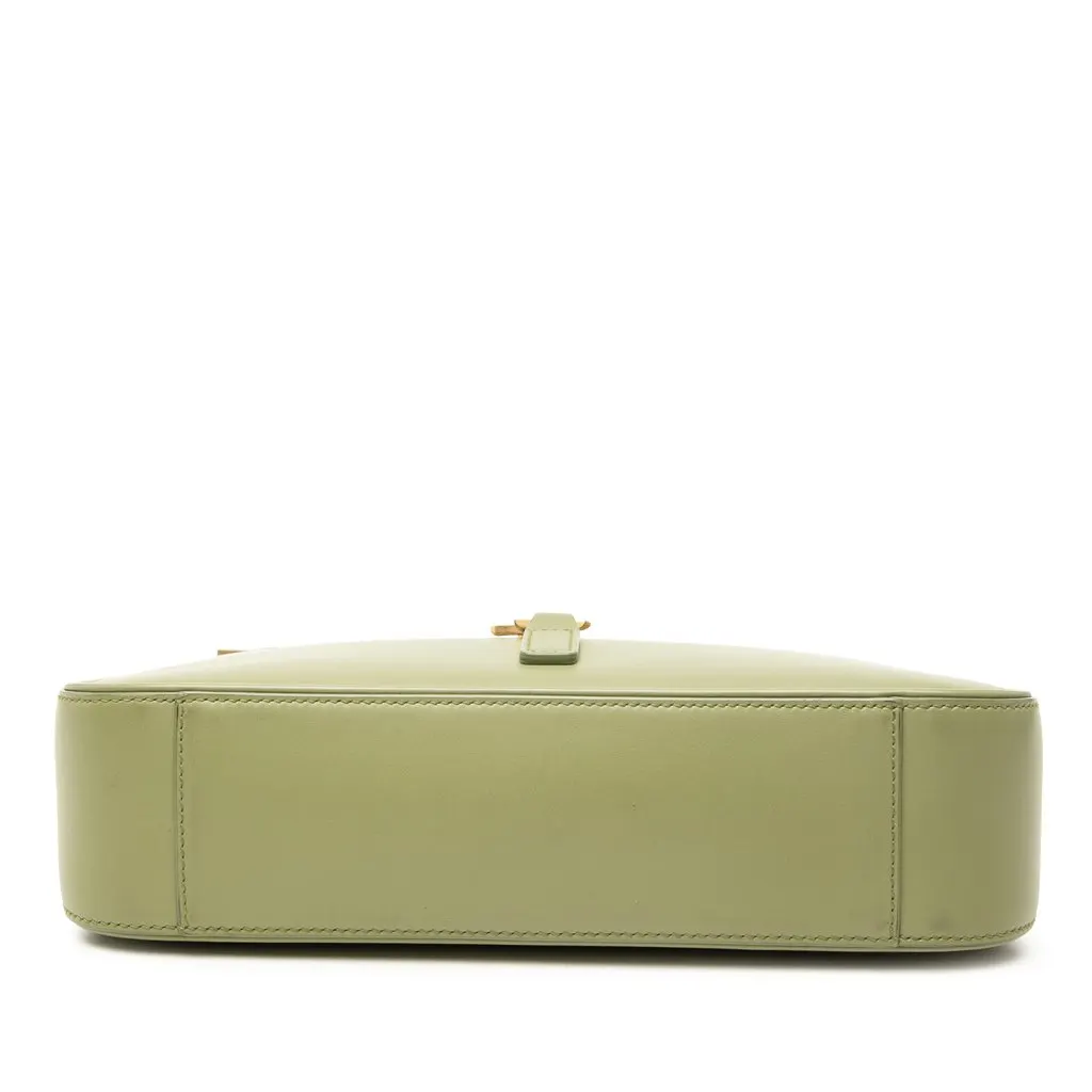 Saint Laurent Smooth Calfskin Le 5 a 7 Green Leather Very good - Inside View