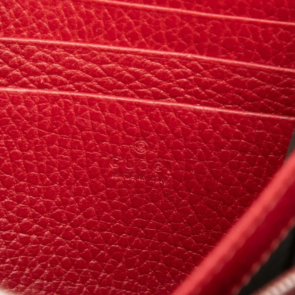 Gucci Calfskin Dionysus Wallet on Chain Red Leather Very good - Box View