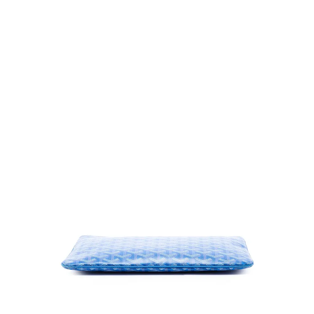 Goyard Goyardine Senat MM Blue Canvas Very good - Inside View