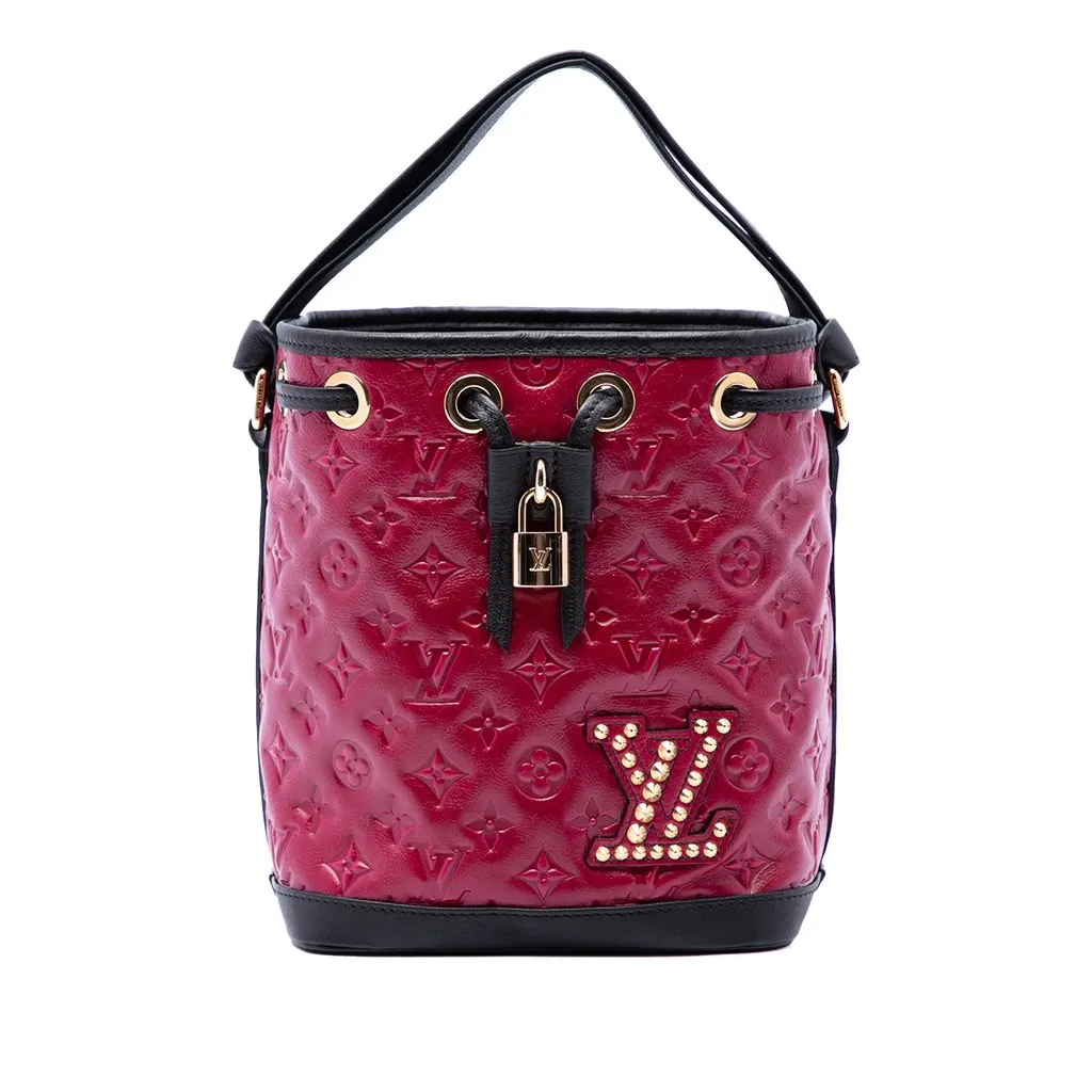 Louis Vuitton Monogram Limited Edition Autumn Winter Double Jeu Neo Neo MM Red Leather Very good - Front View