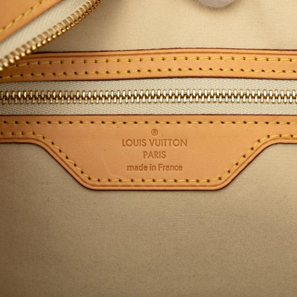 Louis Vuitton Monogram Vernis Brea MM Yellow Leather Very good - Box View