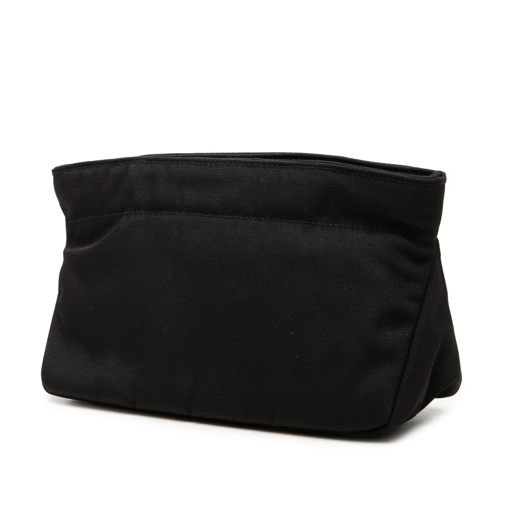 Gucci Nylon Pouch Black Polyamide Very good - Back View
