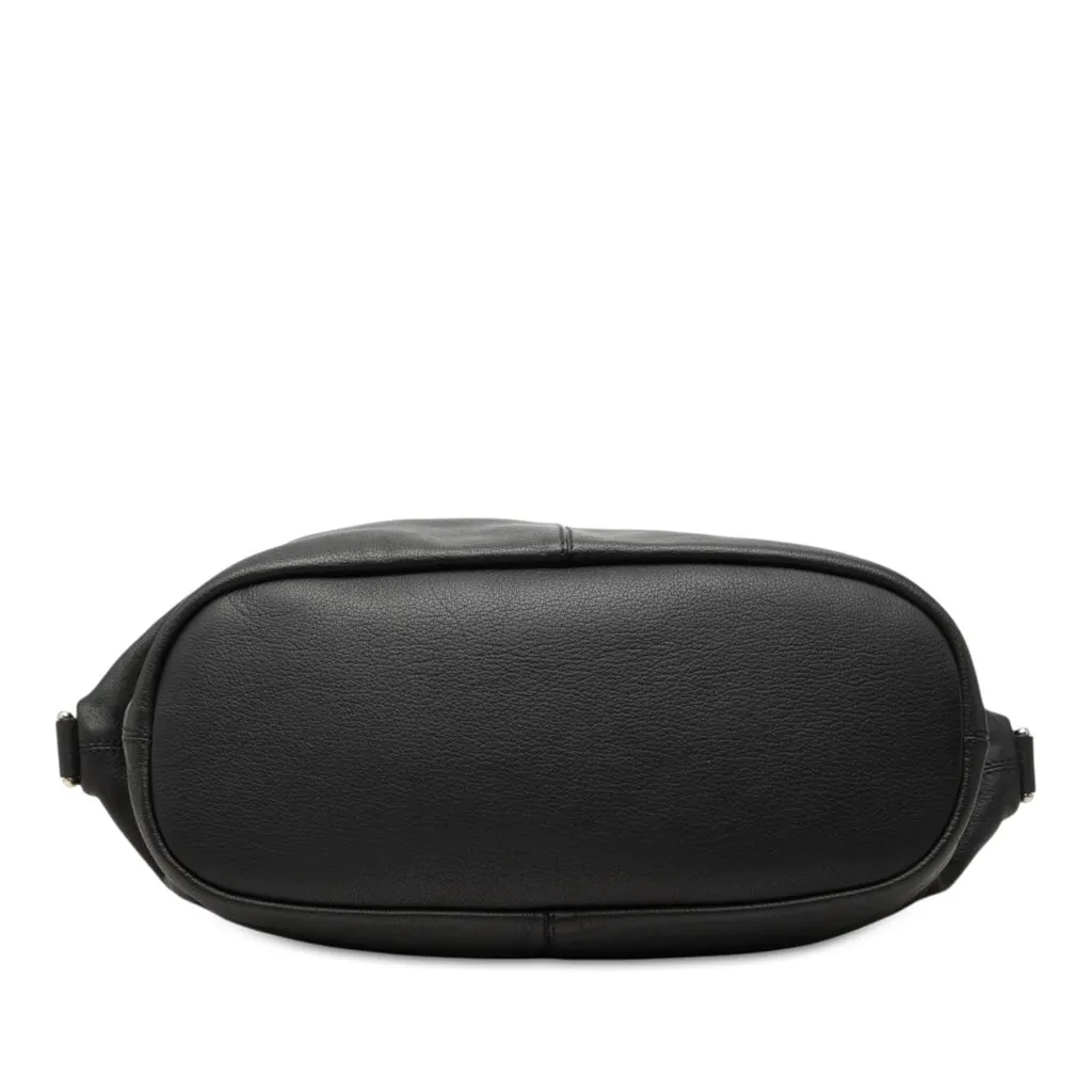 Givenchy Medium Calfskin Nightingale Satchel Black Leather Very good - Inside View