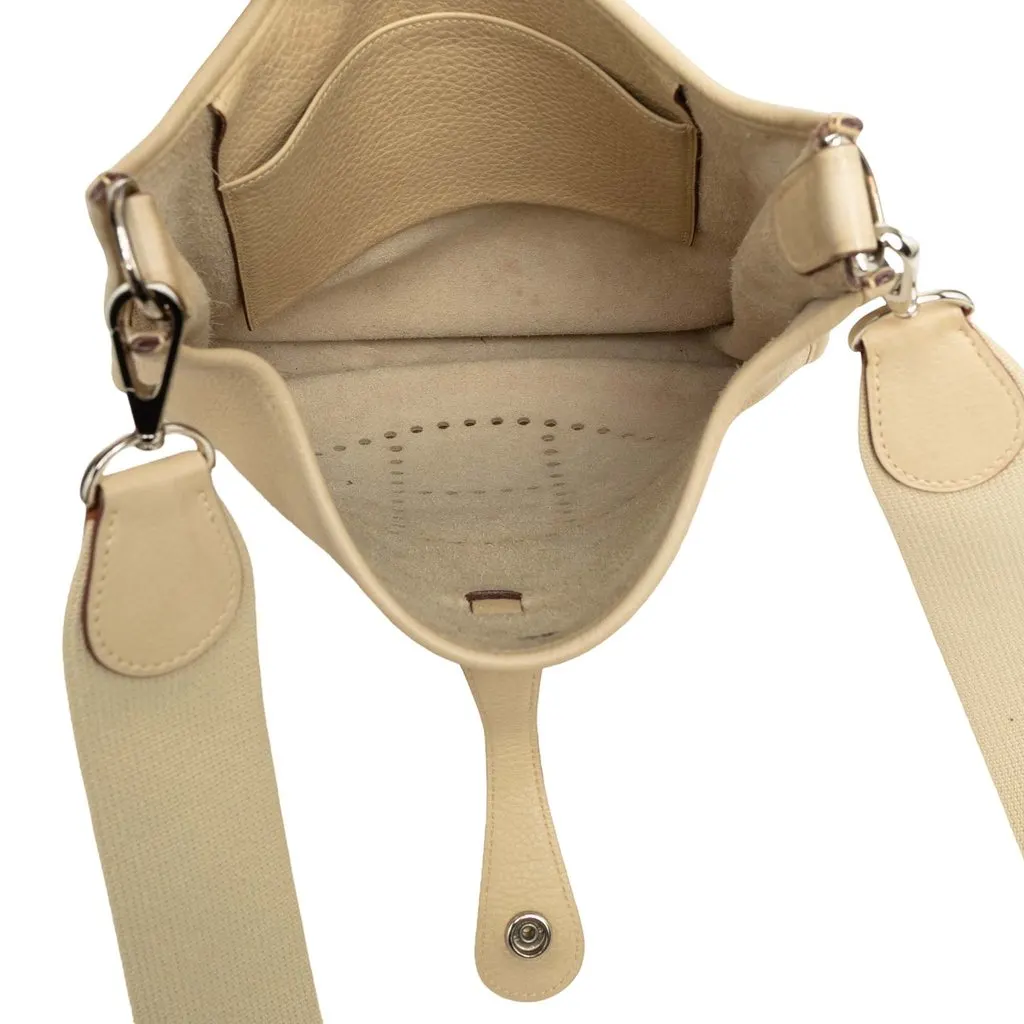 Hermès Clemence Evelyne I 29 Beige Leather Very good - Model View