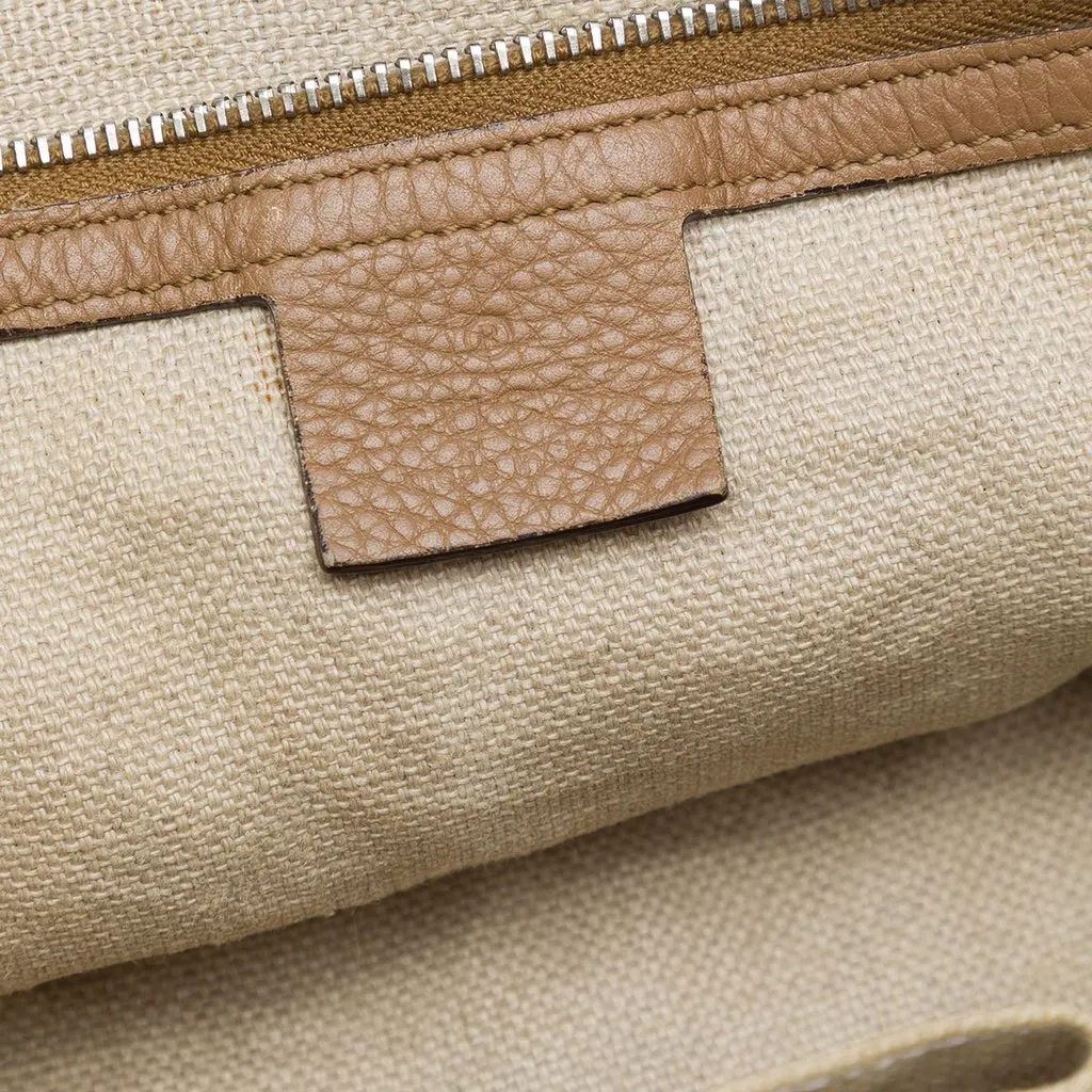 Gucci GG Canvas Icon Bit Tote Beige Canvas Very good - Box View
