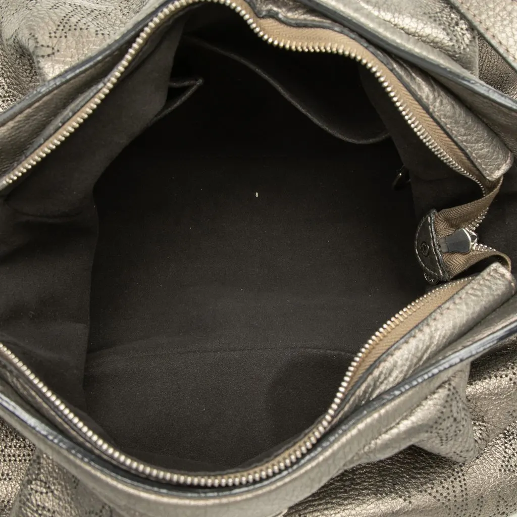 Louis Vuitton Monogram Mahina XS Brown Leather Very good - Model View