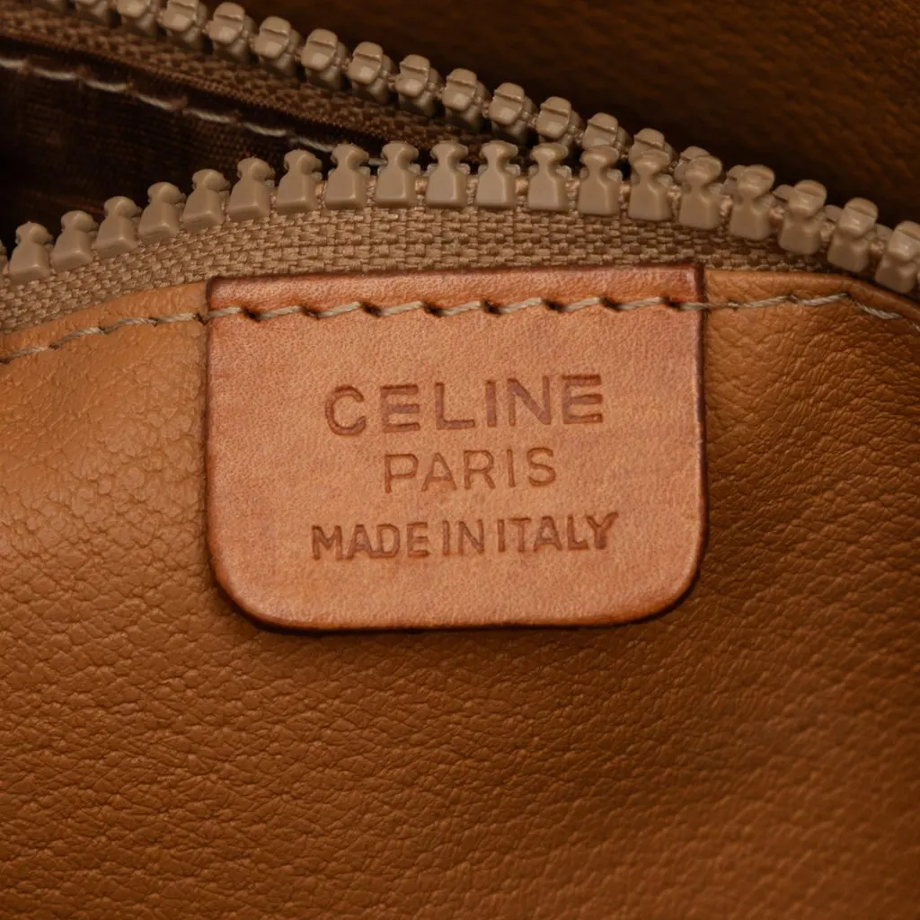Celine Macadam Coated Canvas Tote Brown Canvas Very good - Box View