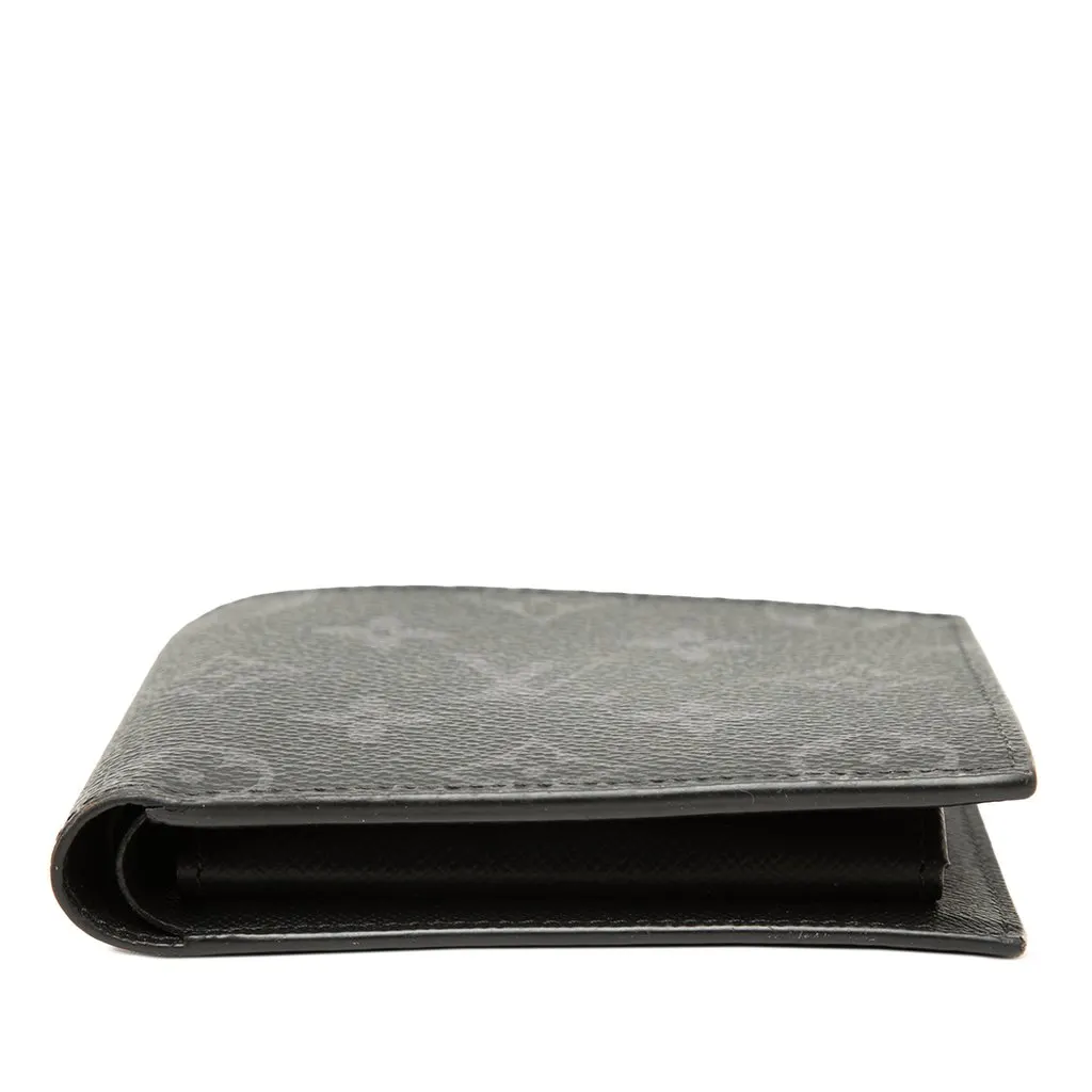 Louis Vuitton Monogram Eclipse Marco Wallet Black Very good - Inside View