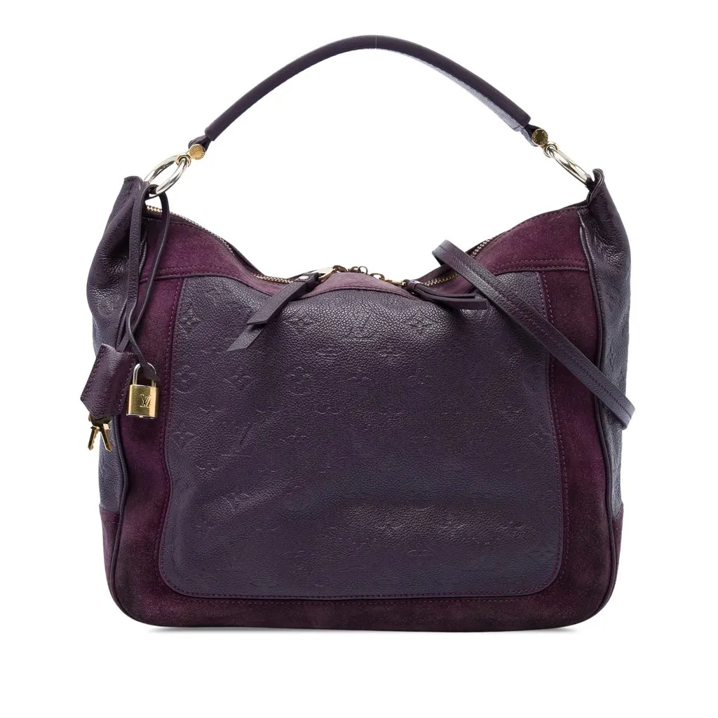 Louis Vuitton Monogram Empreinte Audacieuse MM Purple Leather Very good - Front View