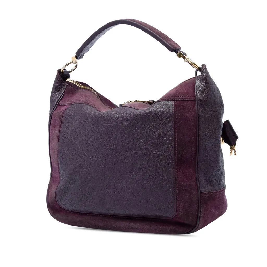 Louis Vuitton Monogram Empreinte Audacieuse MM Purple Leather Very good - Back View