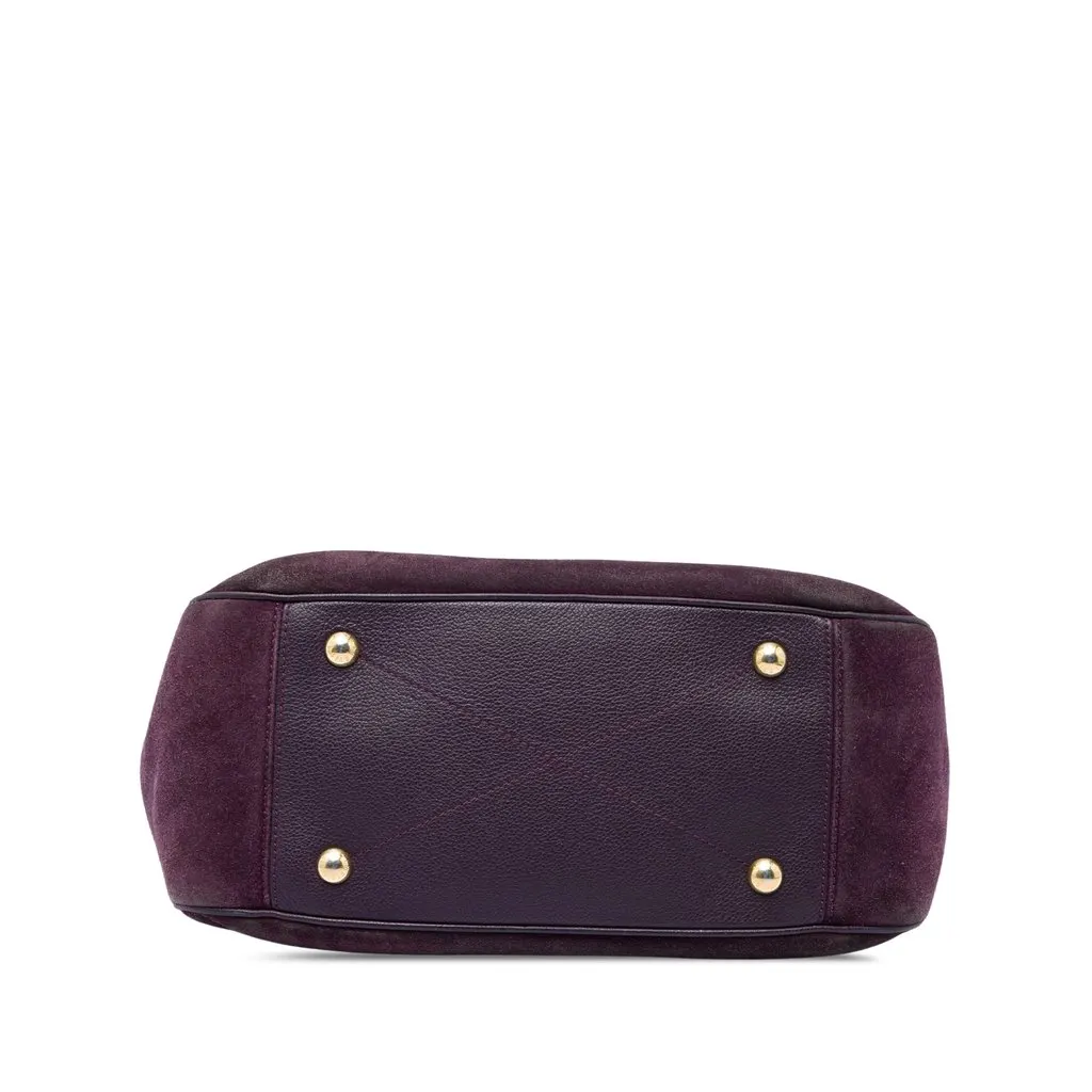 Louis Vuitton Monogram Empreinte Audacieuse MM Purple Leather Very good - Inside View