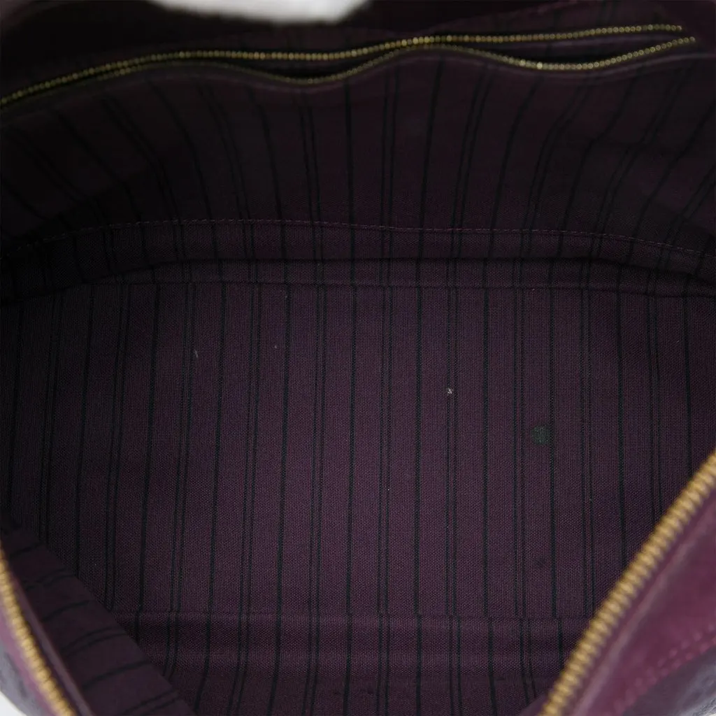 Louis Vuitton Monogram Empreinte Audacieuse MM Purple Leather Very good - Model View