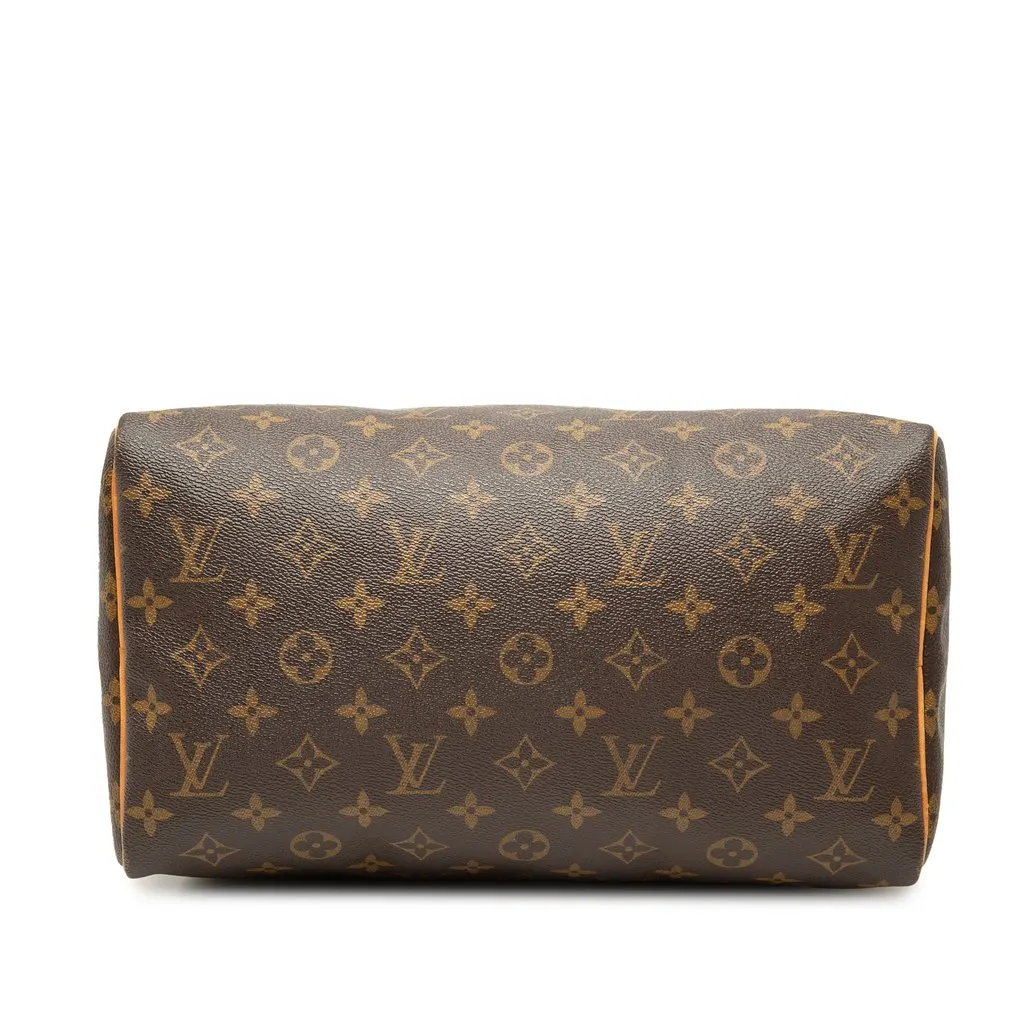 Louis Vuitton Monogram Speedy 30 Brown Good - Inside View