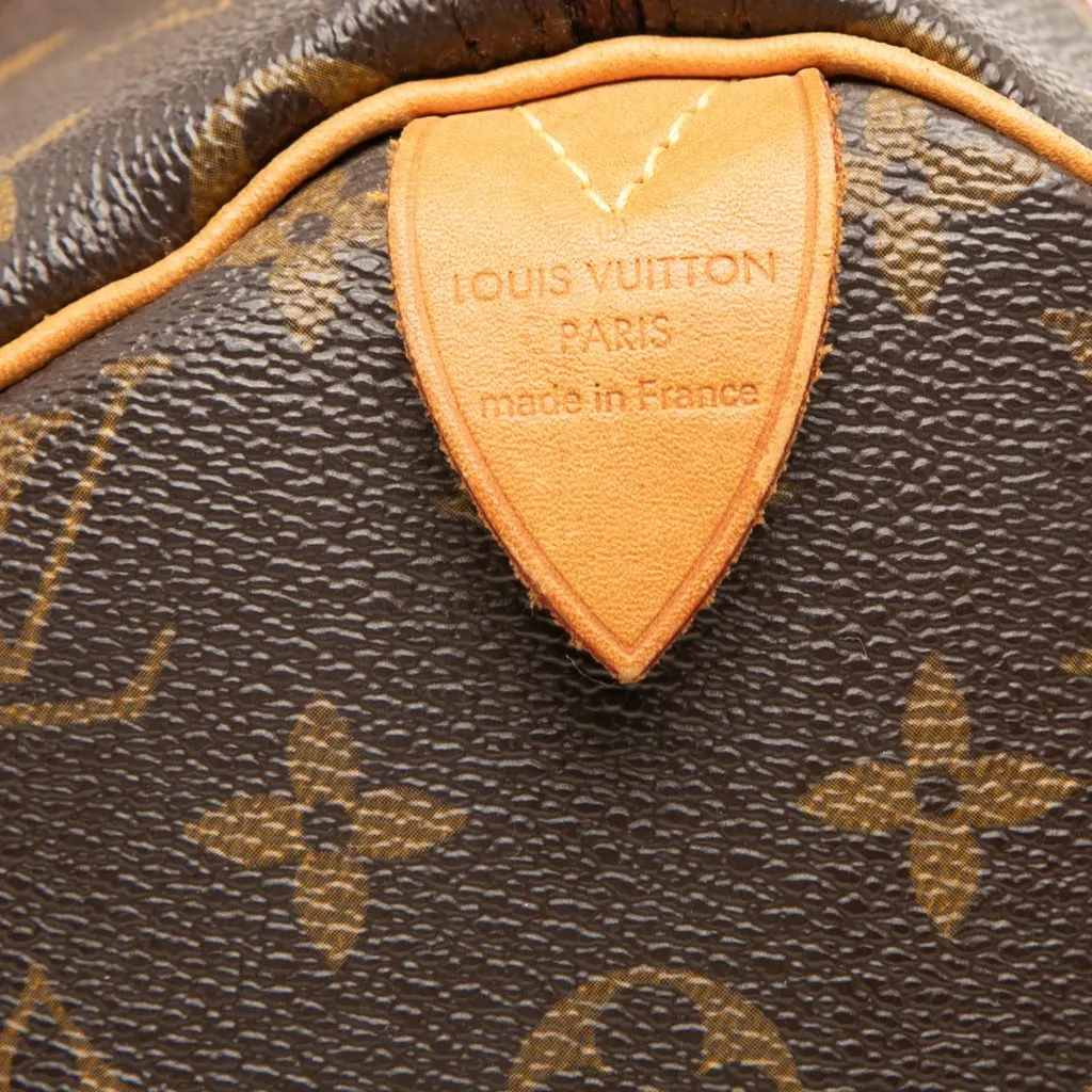 Louis Vuitton Monogram Speedy 30 Brown Good - Box View