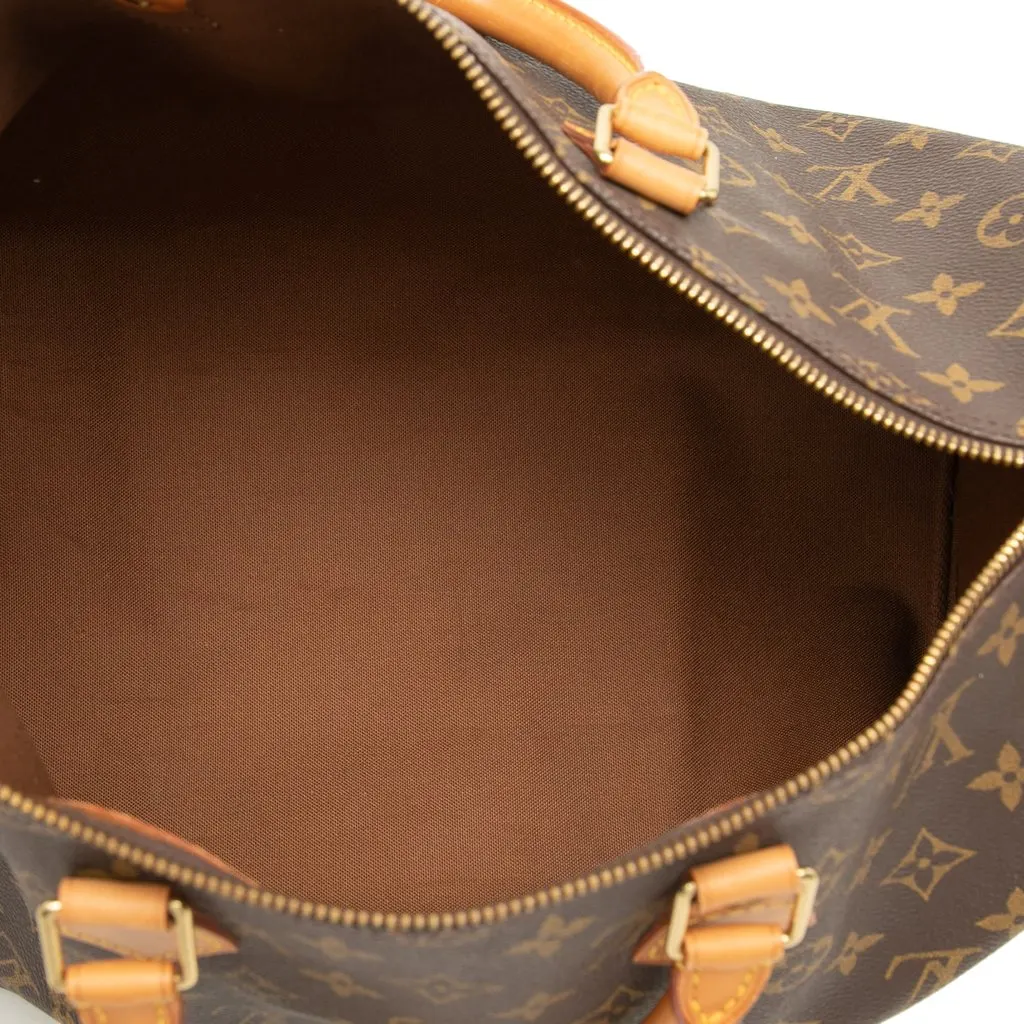 Louis Vuitton Monogram Speedy 35 Brown Very good - Model View