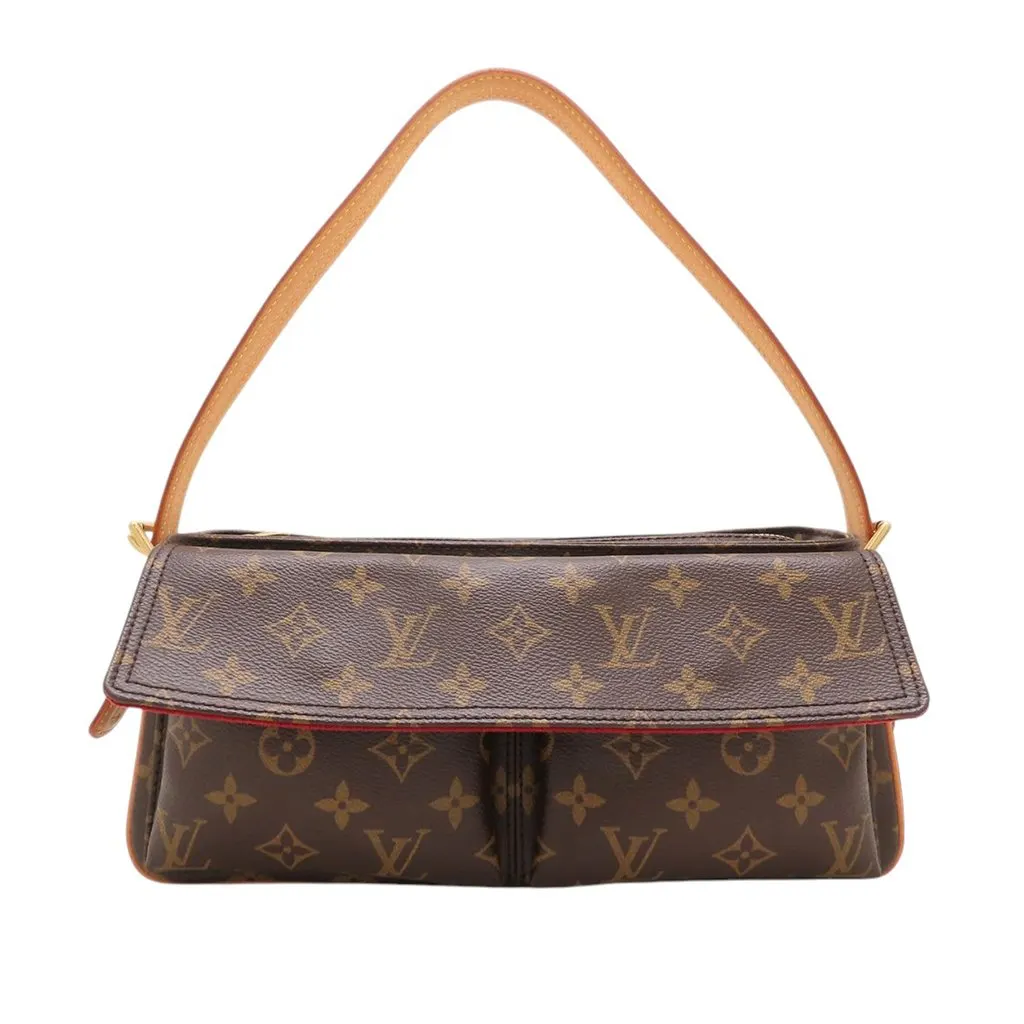 Louis Vuitton Monogram Viva Cite MM Brown Very good - Front View