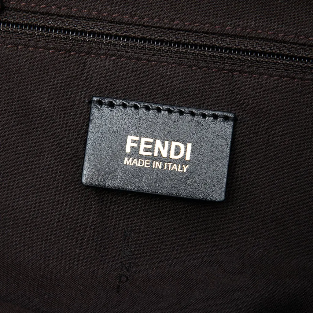 Fendi Zucca Canvas Chef Tote Black Very good - Box View