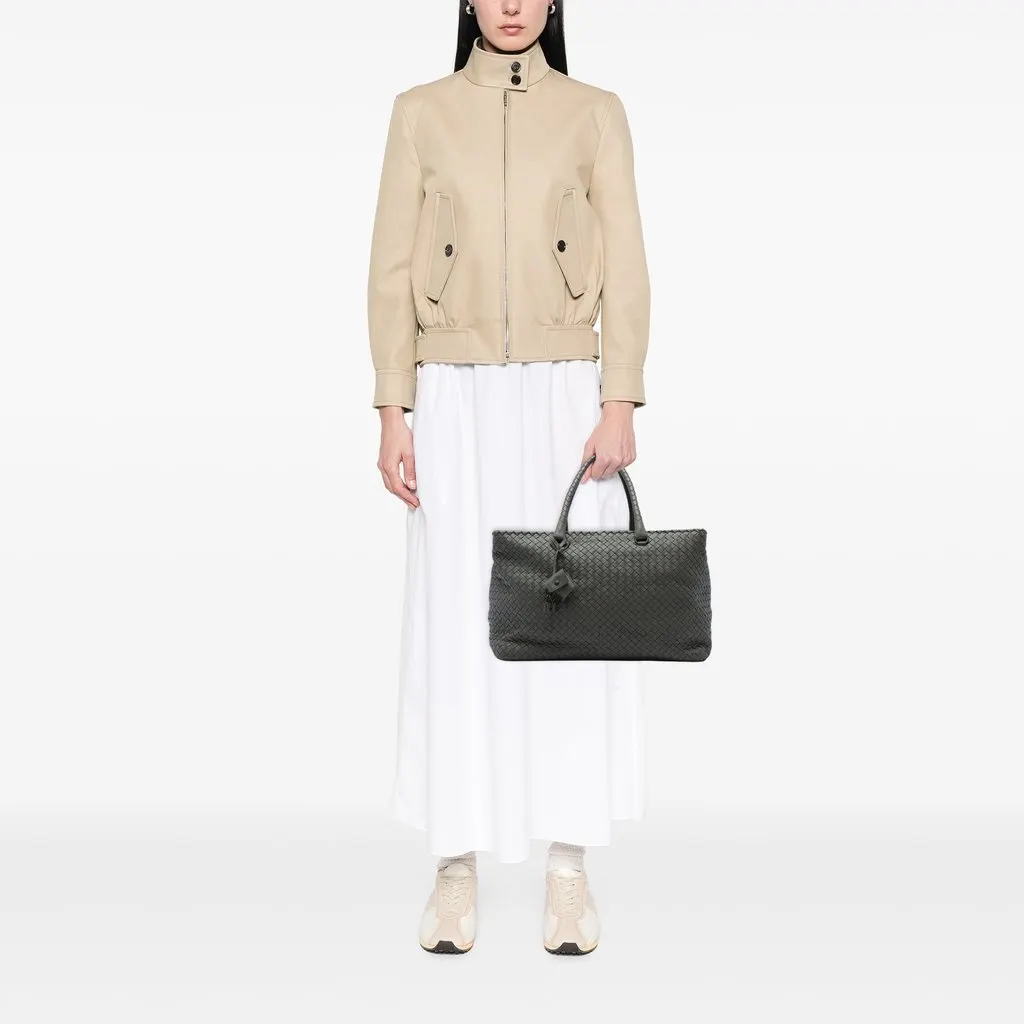 Bottega Veneta Large Nappa Intrecciato Brick Tote MultiColor Leather Very good - Box View