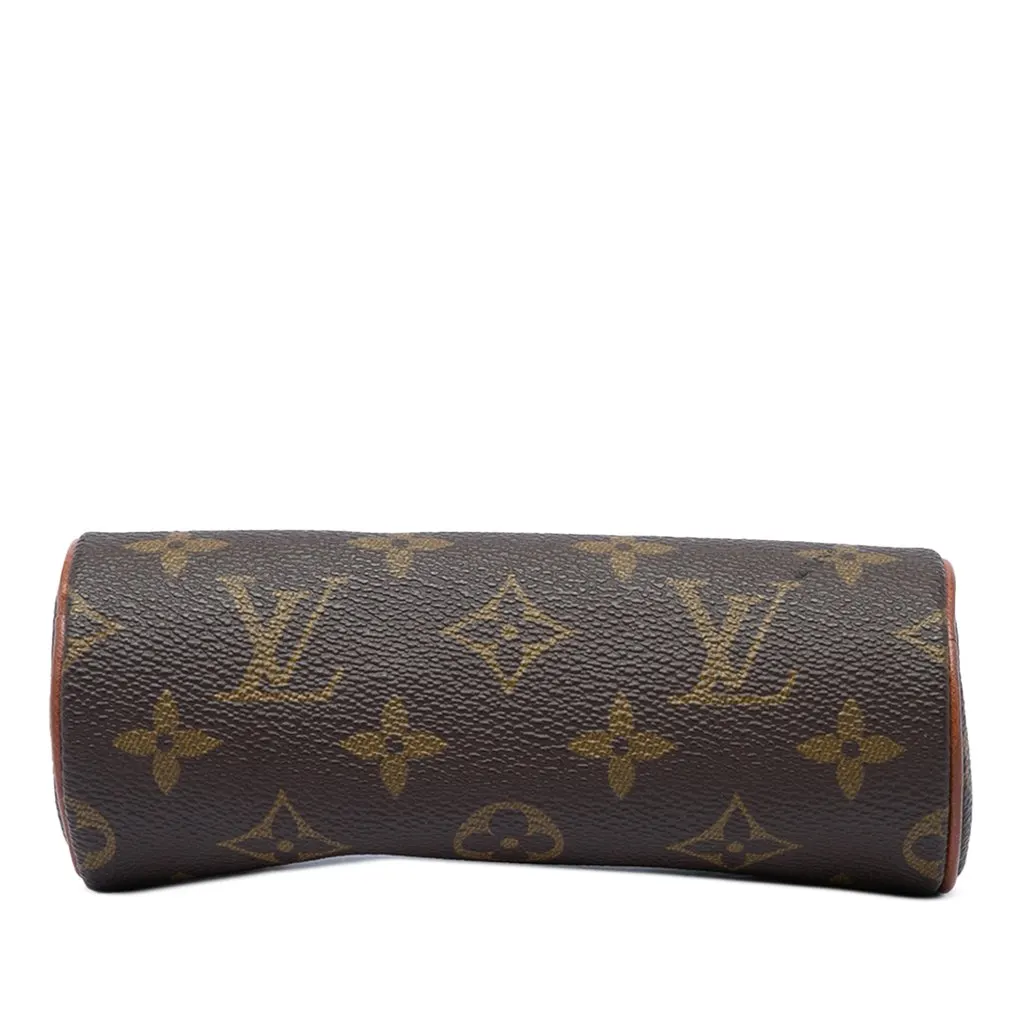 Louis Vuitton Monogram Papillon Pochette Brown Canvas Very good - Inside View
