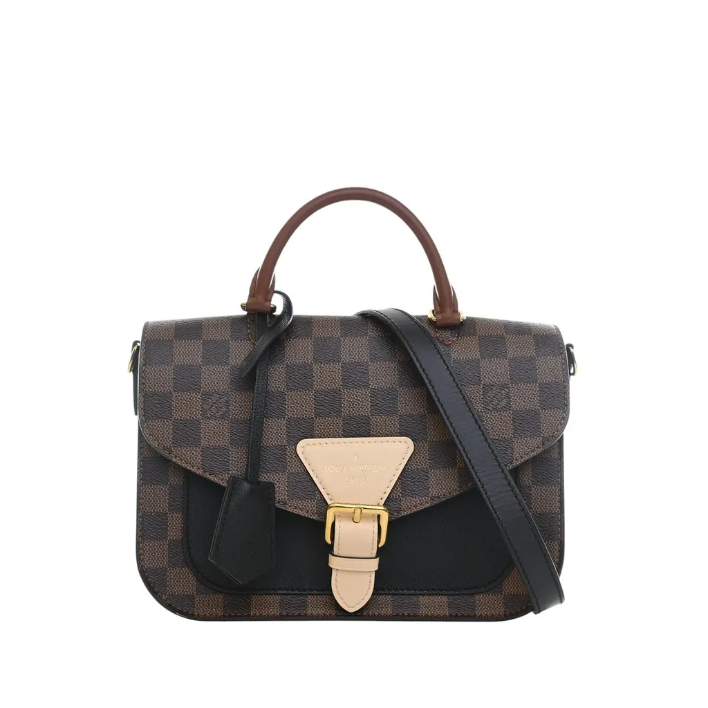 Louis Vuitton Damier Ebene Beaumarchais Brown Very good - Front View