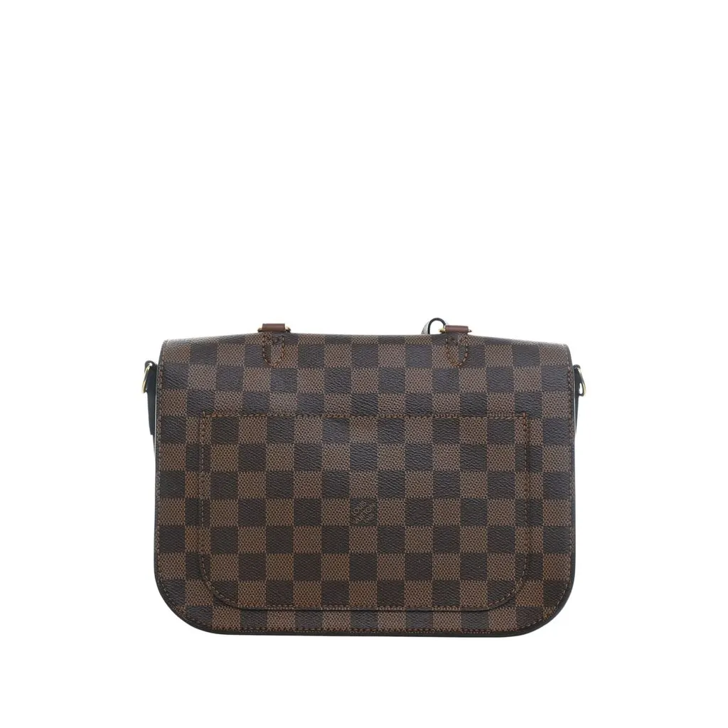 Louis Vuitton Damier Ebene Beaumarchais Brown Very good - Back View