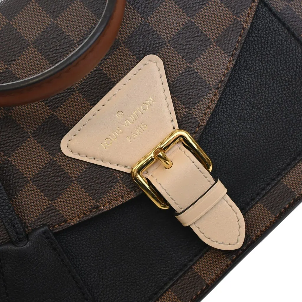 Louis Vuitton Damier Ebene Beaumarchais Brown Very good - Box View