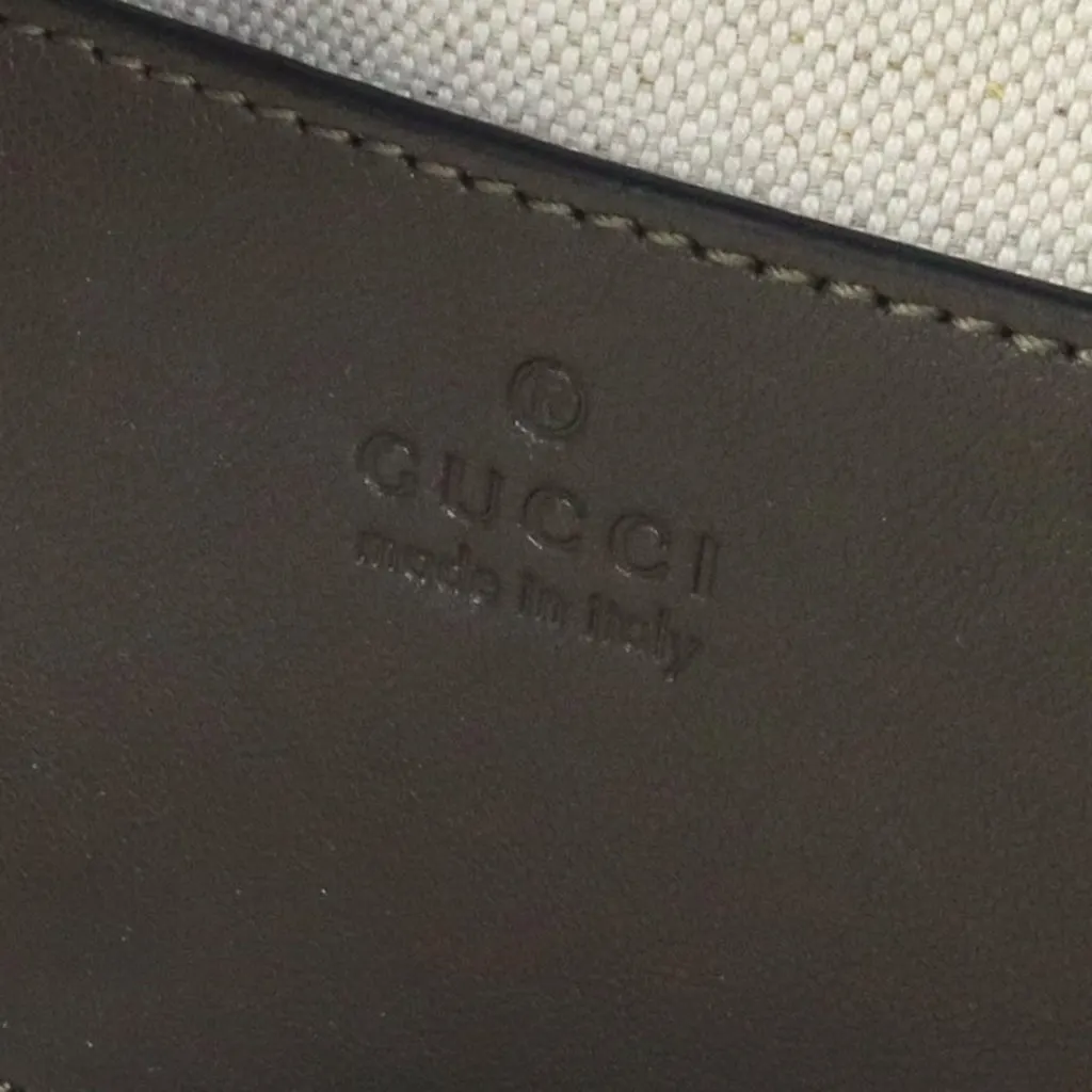 Gucci Matelasse Calfskin Blondie Top Handle Satchel Brown Leather Very good - Box View