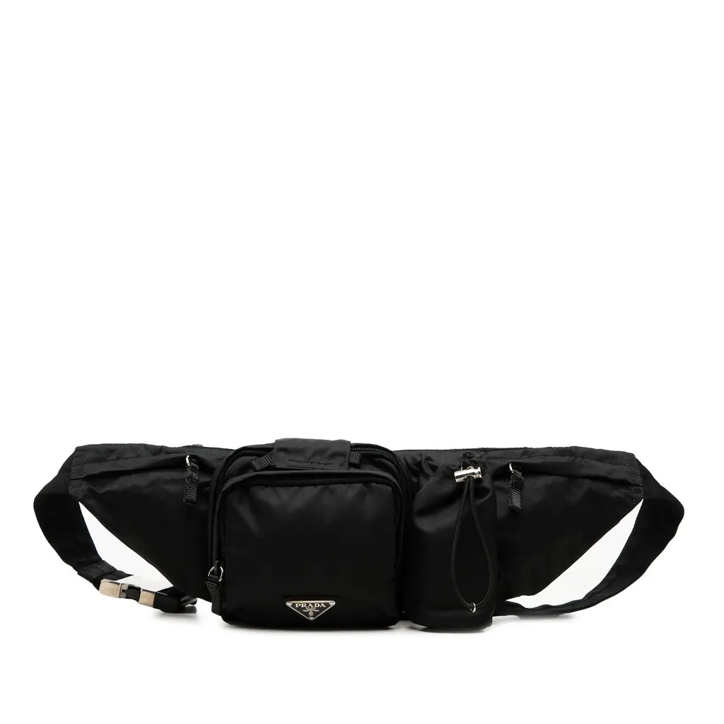 Prada Tessuto مالتي Pocket حزام حقيبة